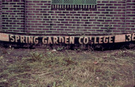 Spring Garden College .